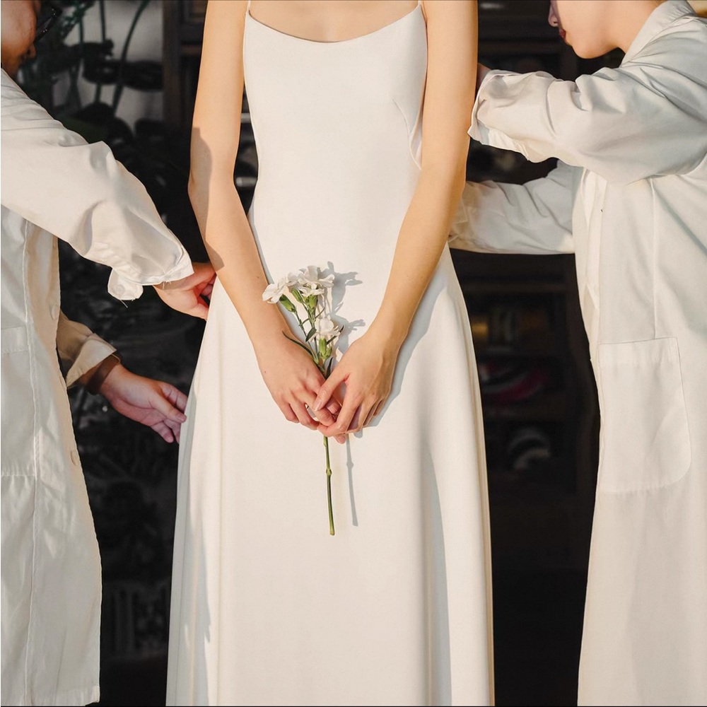 White maxi Dress